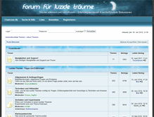 Tablet Screenshot of luzider-traum.at